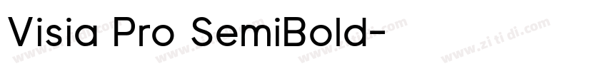 Visia Pro SemiBold字体转换 Visia Pro SemiBold字体转换